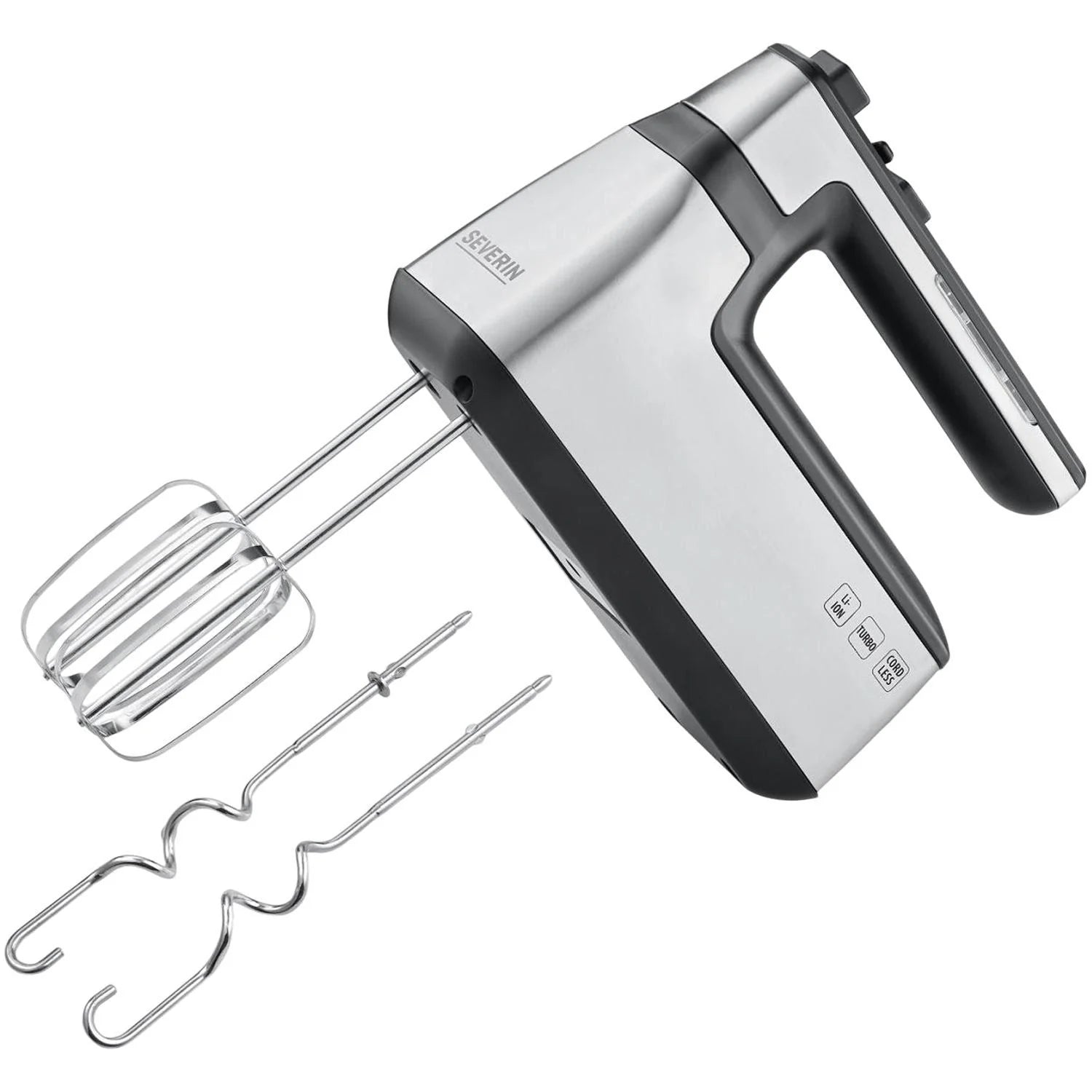 Severin Elvisp uppladdningsbar Turbo 2st vispar/degkrokar HM3843-Scandikitchen